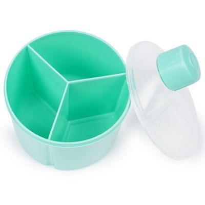 BPA自由なPPの方式ディスペンサー3の格子赤ん坊の粉乳の容器