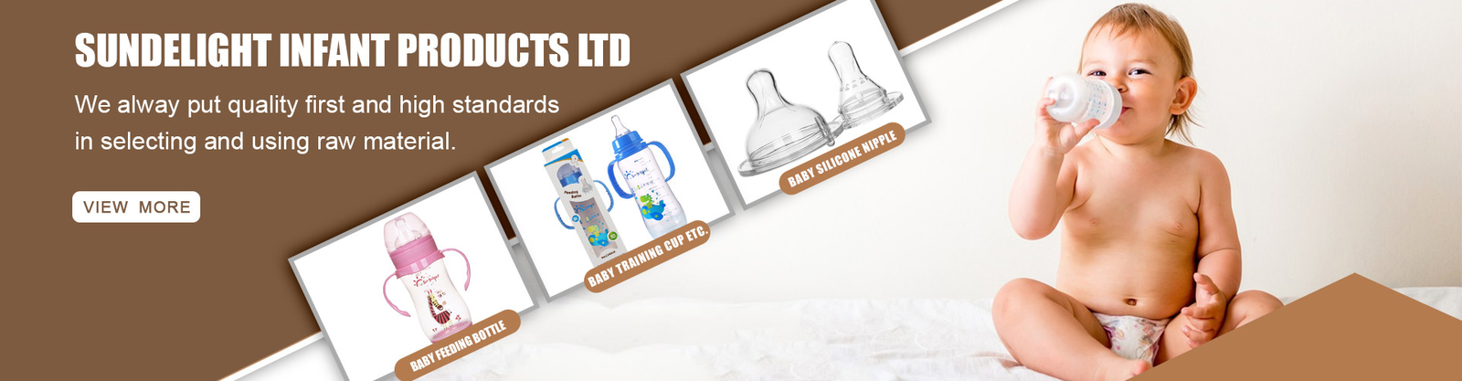 新生の赤ん坊の供給びん