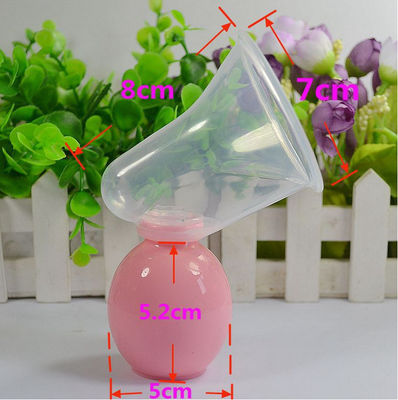 BPAフリーラテックス シリコン 手動乳房ポンプ 瓶付き 赤ちゃん吸い込み