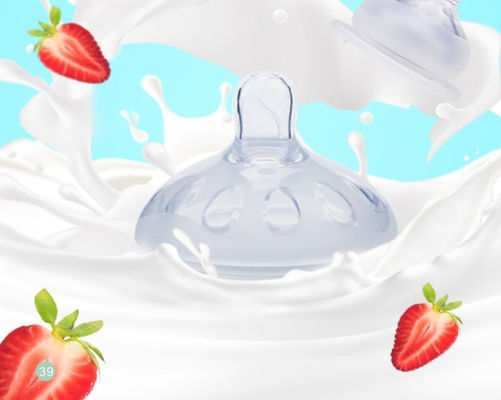 固体 安全なポリプロピレン ベビーボトル 空気密閉