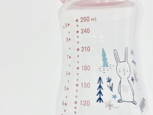 2026年新デザイン 哺乳瓶 逆流防止 BPAフリー PP製 シリコンニップル付き 0-12ヶ月