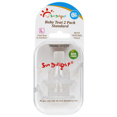 FDAの標準の液体のシリコーン ゴムの赤ん坊のシリコーンのニップル