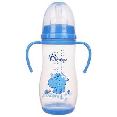 PP 12oz 330mlの広い首アークのポリプロピレンの哺乳瓶