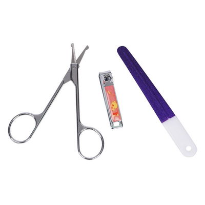 ステンレス鋼のマニキュアの赤ん坊の爪切りセット