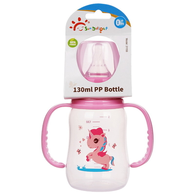 PPアーチ 新生児の赤ちゃんの栄養ボトル 5oz 130ml ダブルハンドル