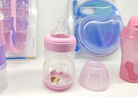 食品級 シリコン 乳首 広い 首 赤ちゃん 給餌 ボトル BPA フリー PP プラスチック 牛乳 ボトル