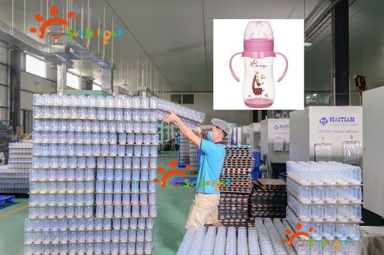 9オンス PP ワイド ネック ベビーフィッティング ボトル